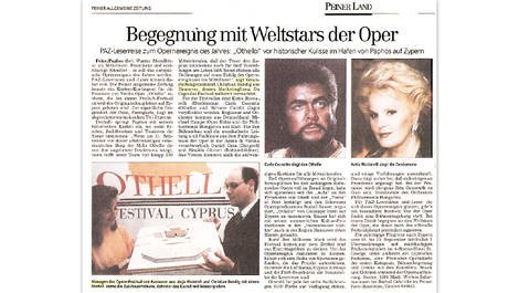 Begegnung mit Weltstars der Oper