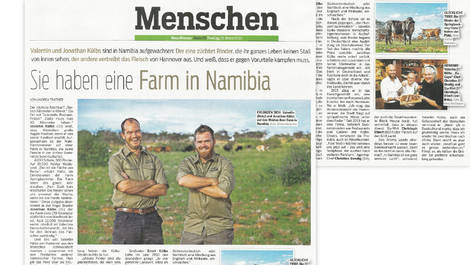 Sie haben eine Farm in Namibia
