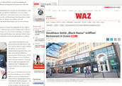 WAZ: Steakhaus-Kette "Block House" eröffnet Restaurant in Essen