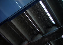 It's raining, Wasservorhang